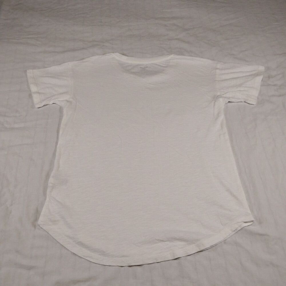 Madewell Whisper Cotton Short Sleeve Tee Size Small White - Picture 3 of 8